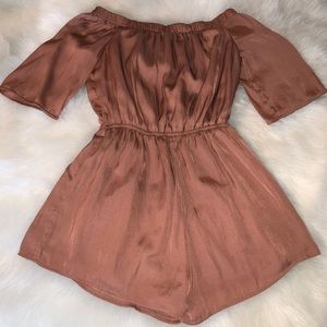 Off the shoulder romper